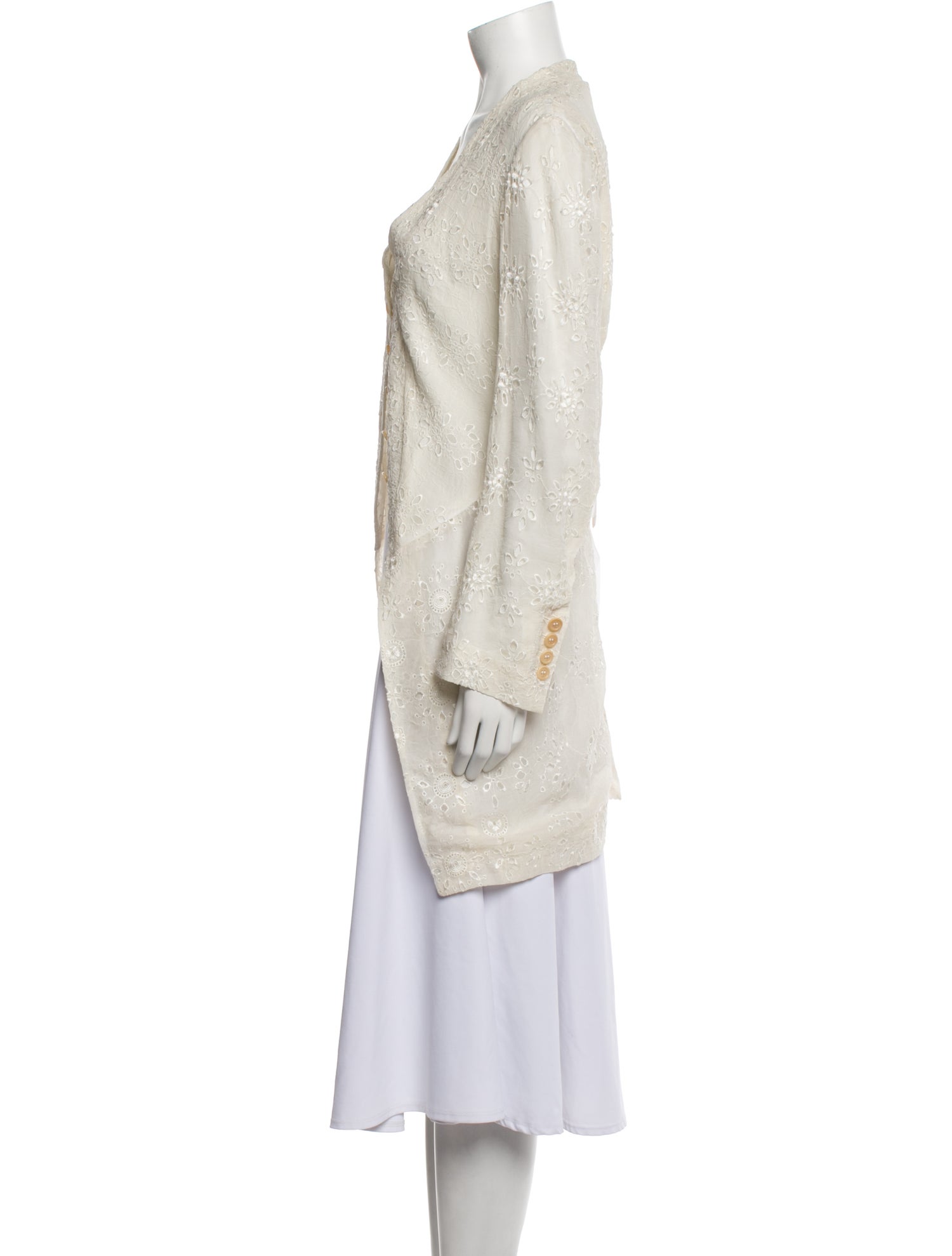 Ann Demeulemeester Silk Striped Jacket