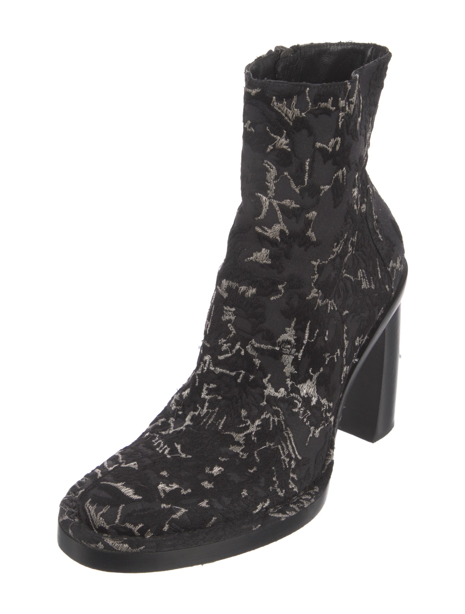 Ann Demeulemeester Printed Sock Boots