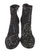Ann Demeulemeester Printed Sock Boots