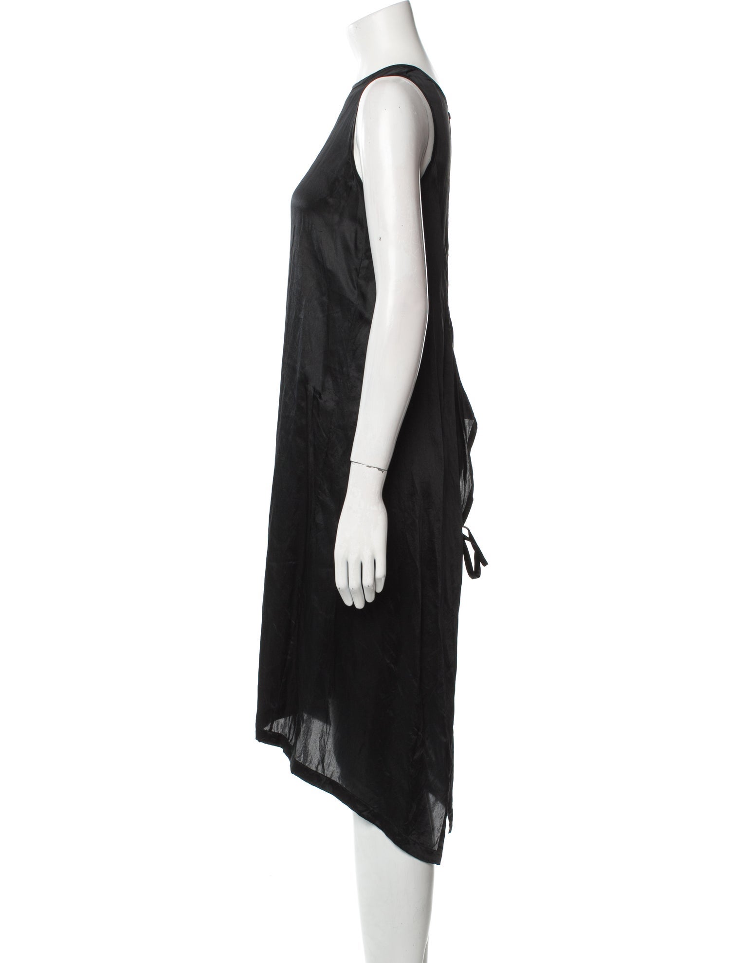Ann Demeulemeester Silk Midi Length Dress