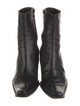 Ann Demeulemeester Leather Western Boots
