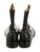 Ann Demeulemeester Leather Combat Boots