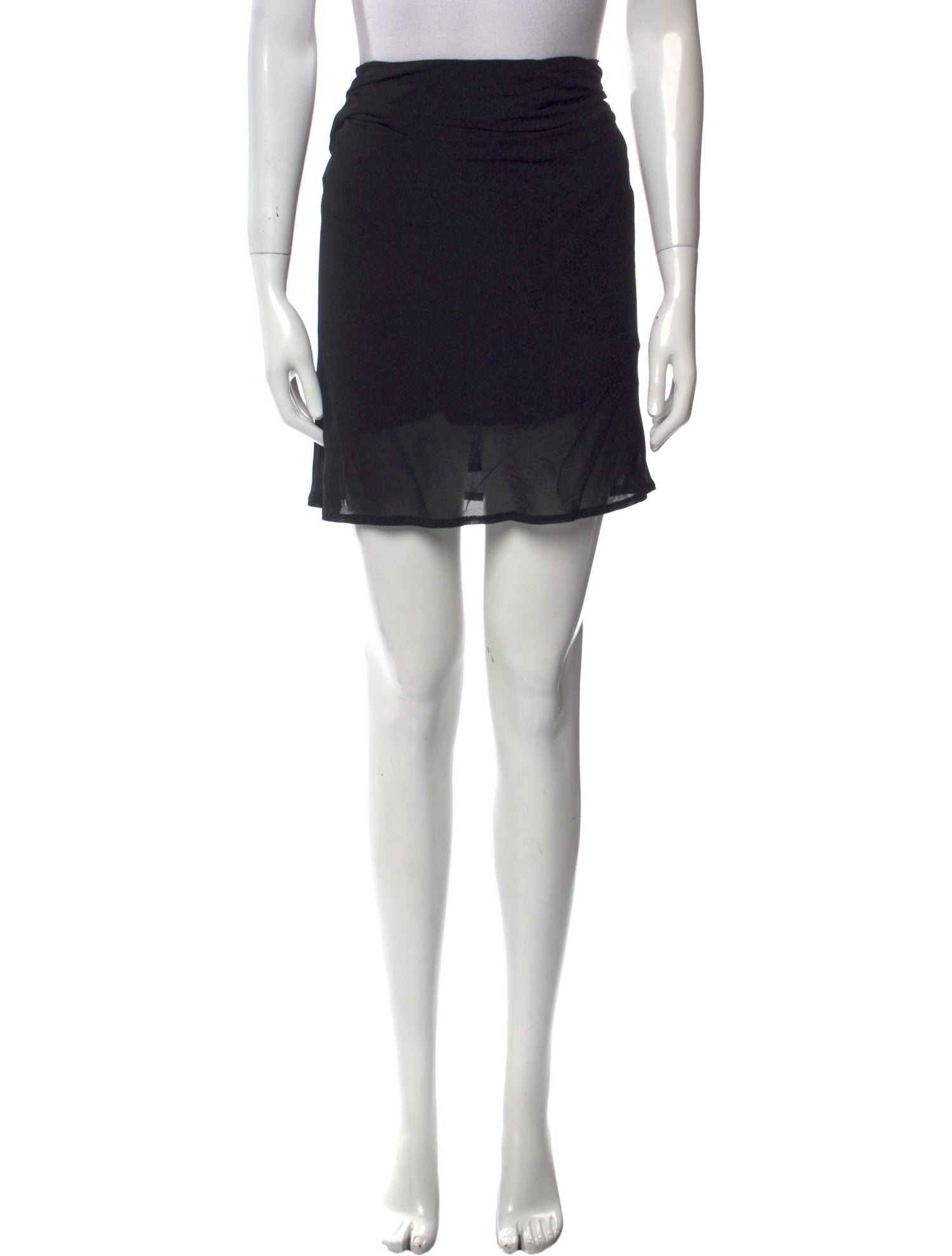 Ann Demeulemeester Cutout Accent Mini Skirt