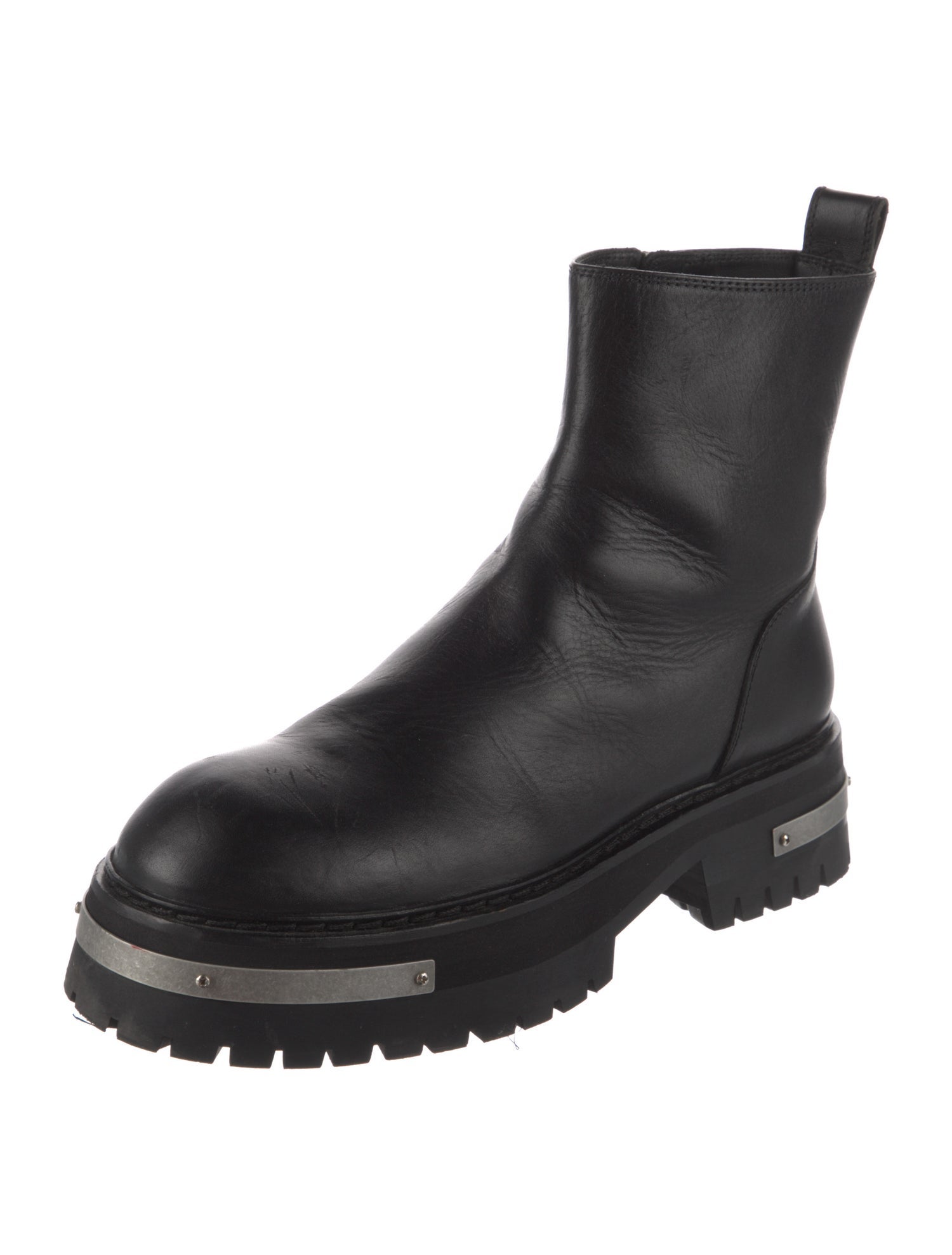 Ann Demeulemeester Leather Chelsea Boots