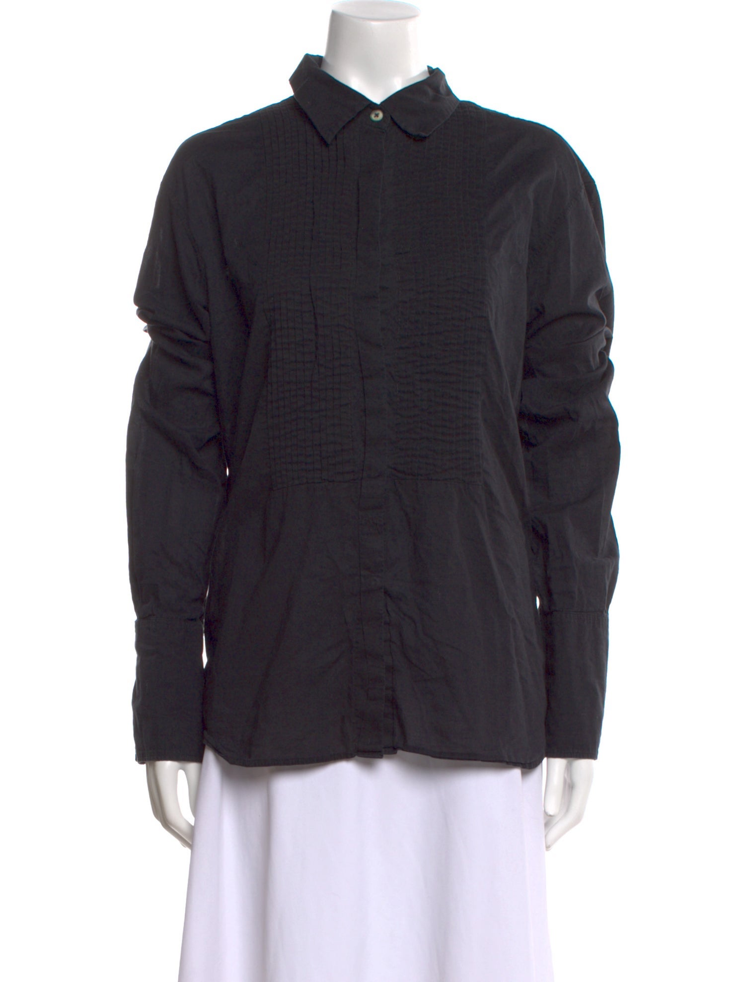 Ann Demeulemeester Long Sleeve Button-Up Top