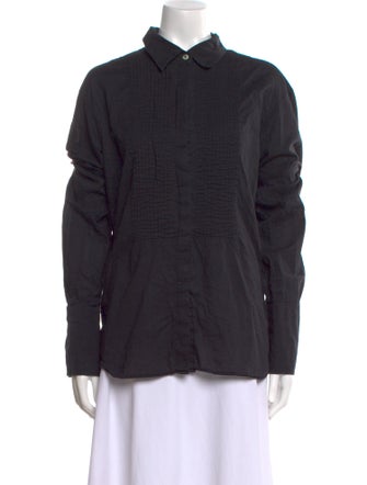 Ann Demeulemeester Long Sleeve Button-Up Top