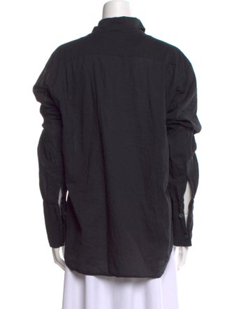 Ann Demeulemeester Long Sleeve Button-Up Top