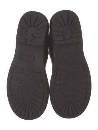 Ann Demeulemeester Leather Combat Boots