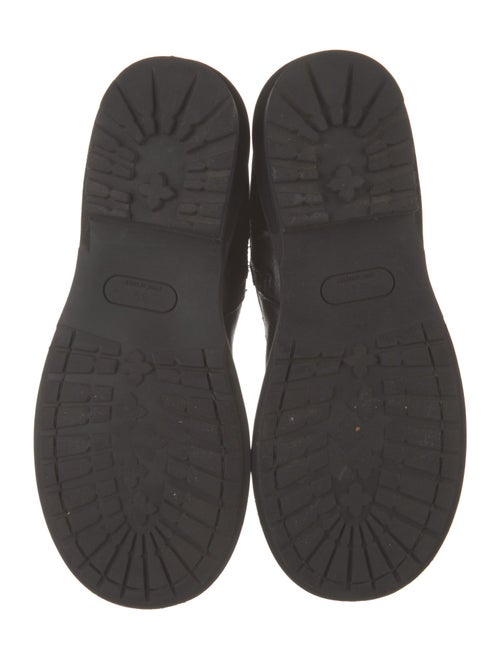 Ann Demeulemeester Leather Combat Boots