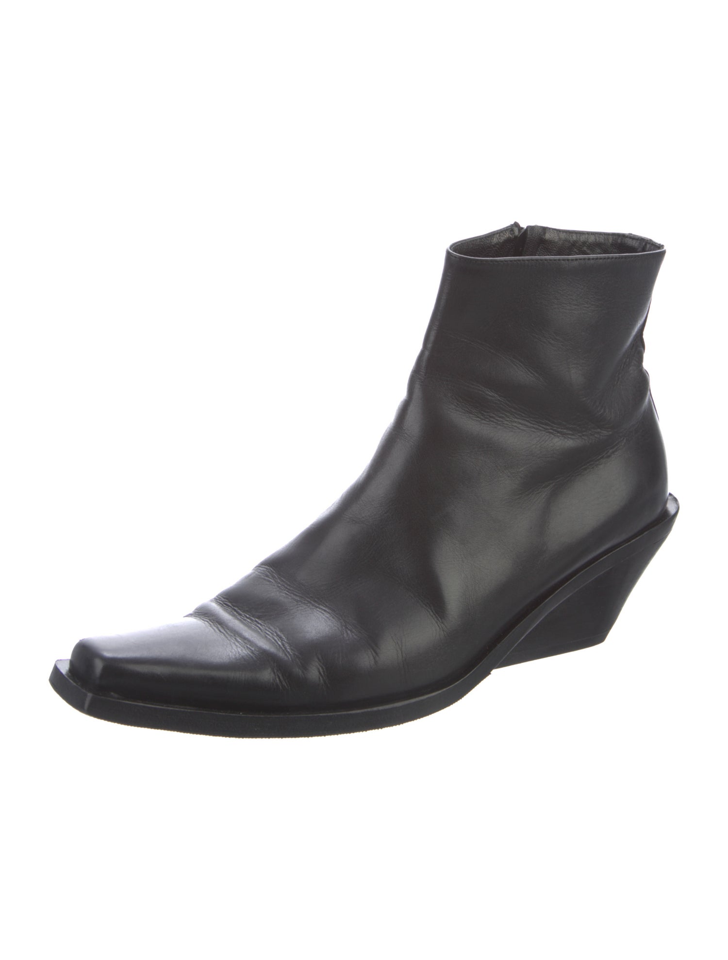 Ann Demeulemeester Leather Boots