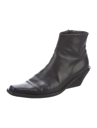 Ann Demeulemeester Leather Boots