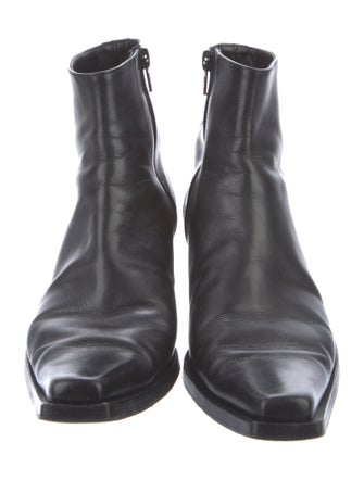 Ann Demeulemeester Leather Boots
