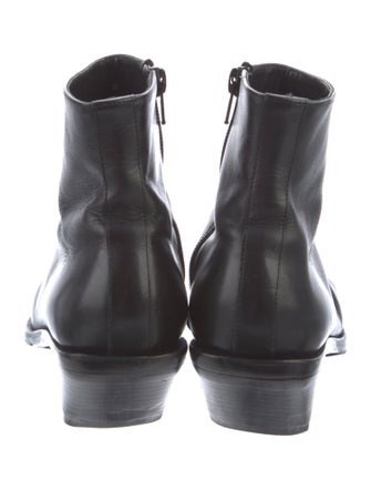 Ann Demeulemeester Leather Boots