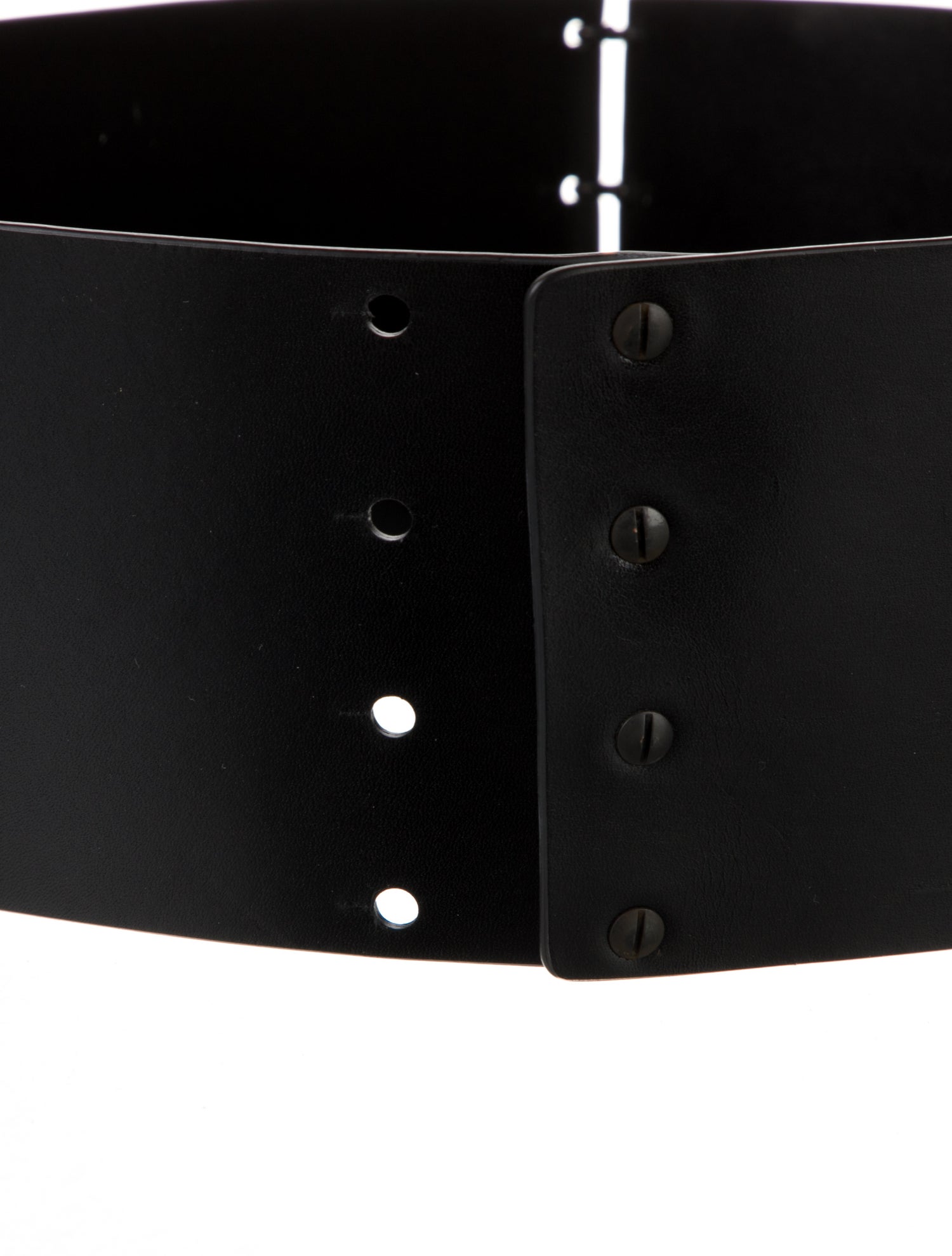 Ann Demeulemeester Wide Leather Waist Belt