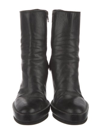 Ann Demeulemeester Leather Sock Boots