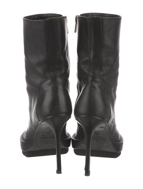 Ann Demeulemeester Leather Sock Boots