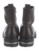 Ann Demeulemeester Leather Combat Boots