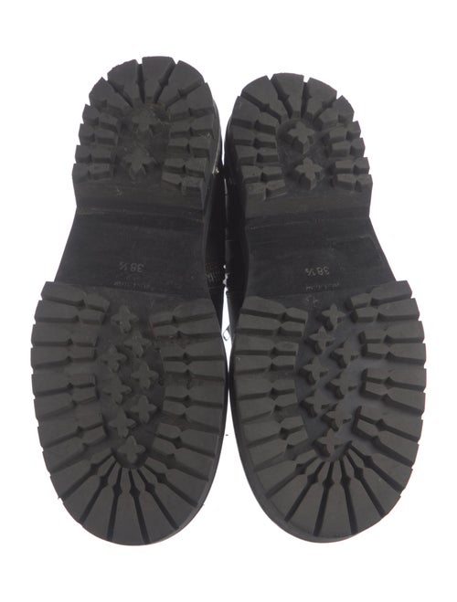 Ann Demeulemeester Leather Combat Boots