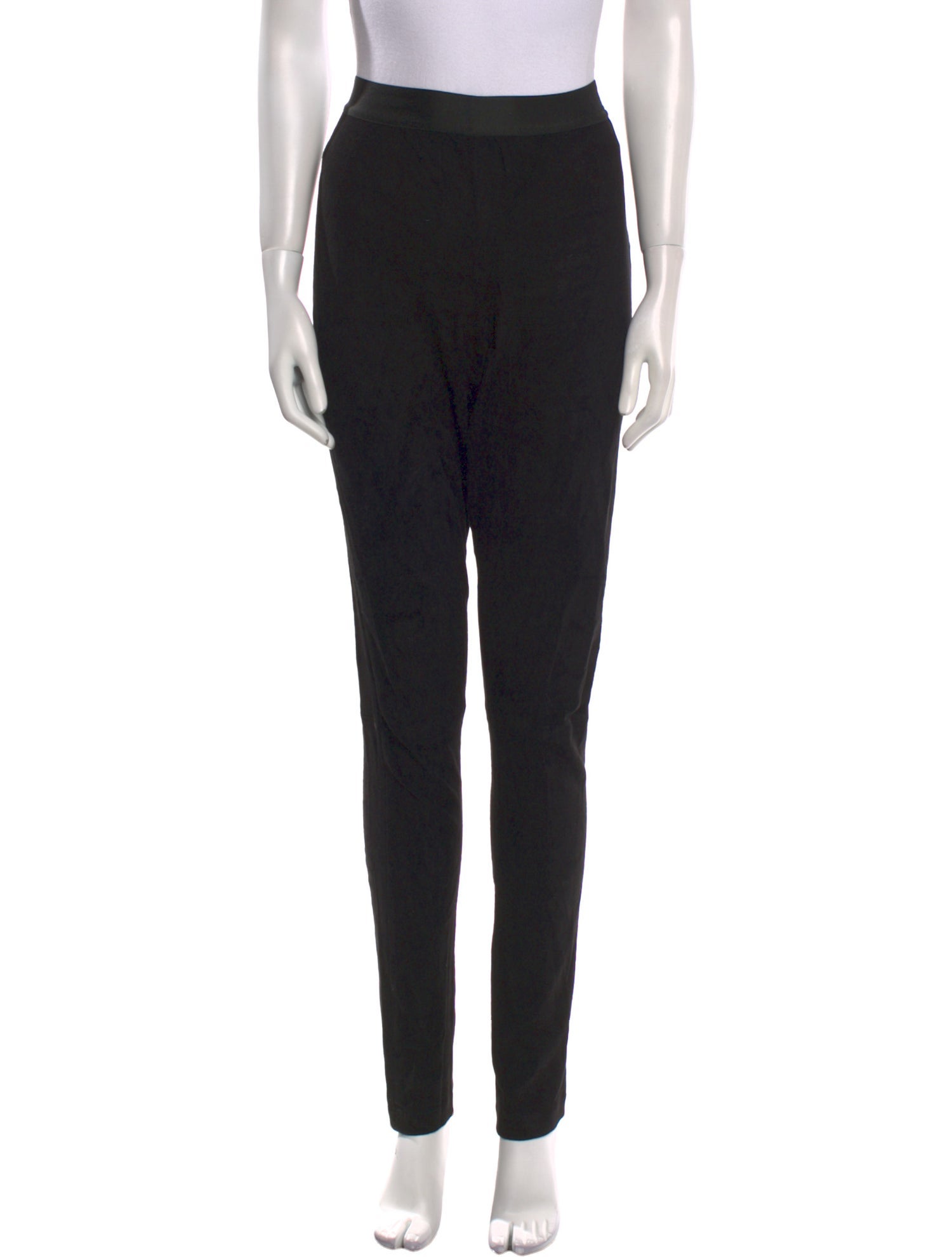 Ann Demeulemeester Leather Skinny Leg Pants