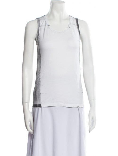Ann Demeulemeester Scoop Neck Sleeveless Top