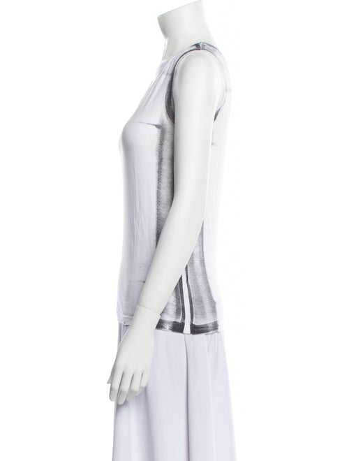 Ann Demeulemeester Scoop Neck Sleeveless Top
