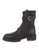 Ann Demeulemeester Leather Combat Boots