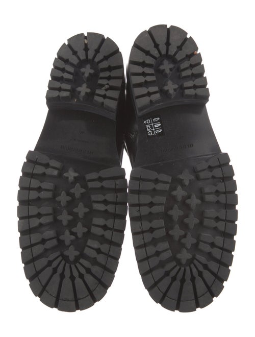 Ann Demeulemeester Leather Combat Boots