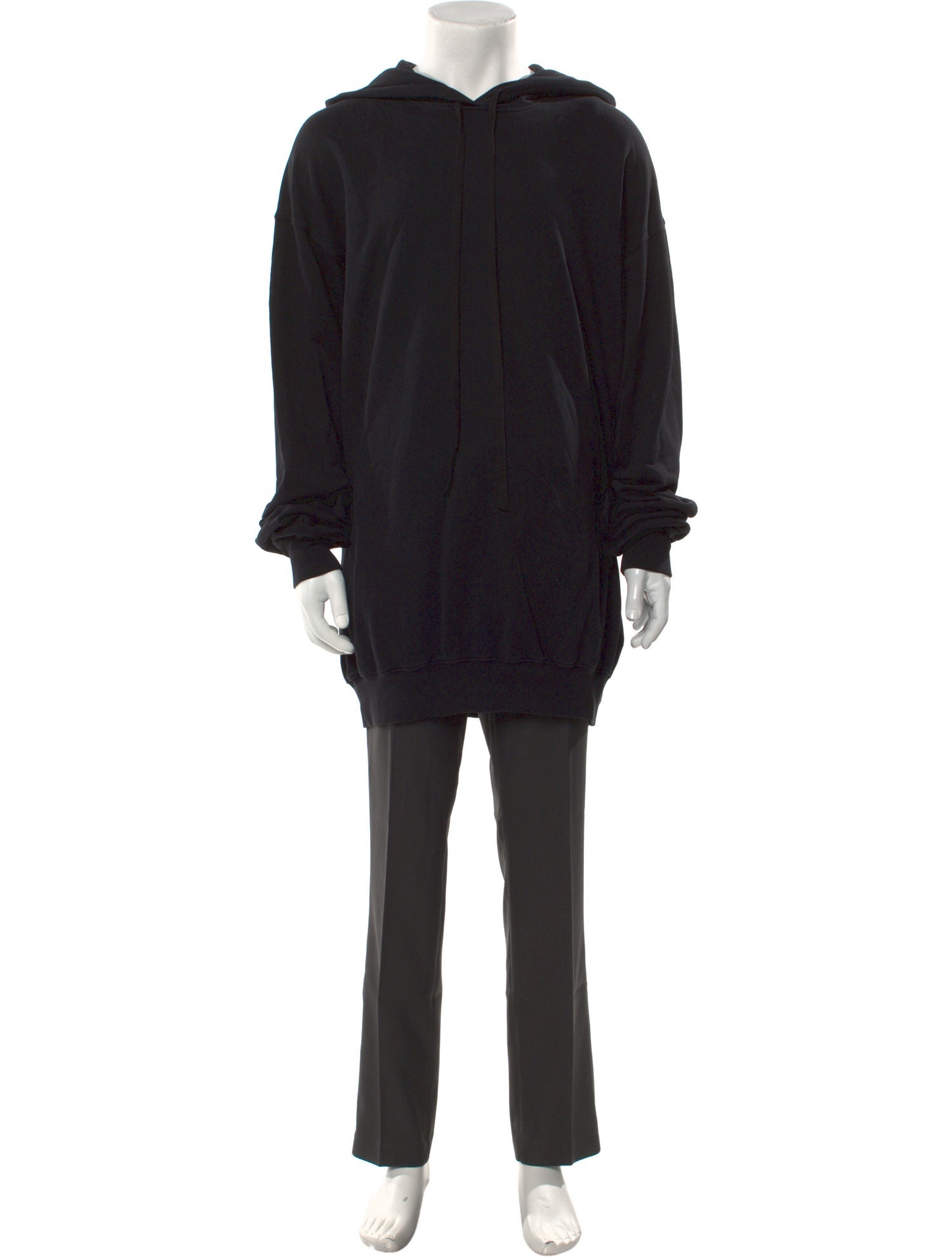 Ann Demeulemeester Crew Neck Long Sleeve Hoodie