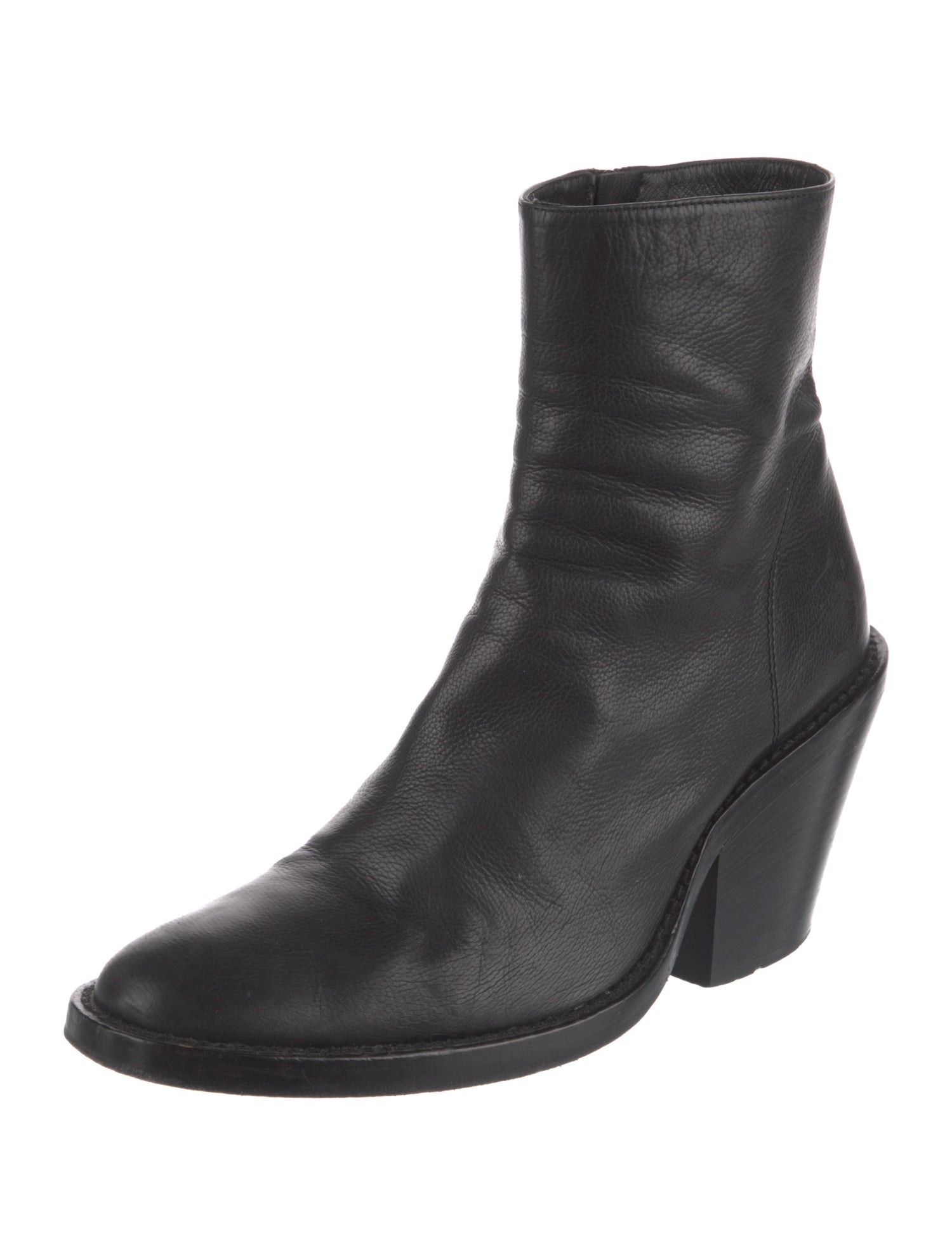 Ann Demeulemeester Leather Boots