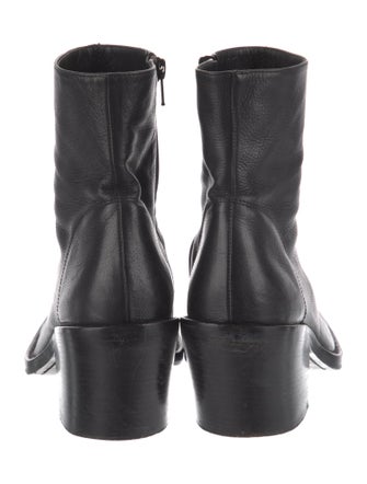 Ann Demeulemeester Leather Boots