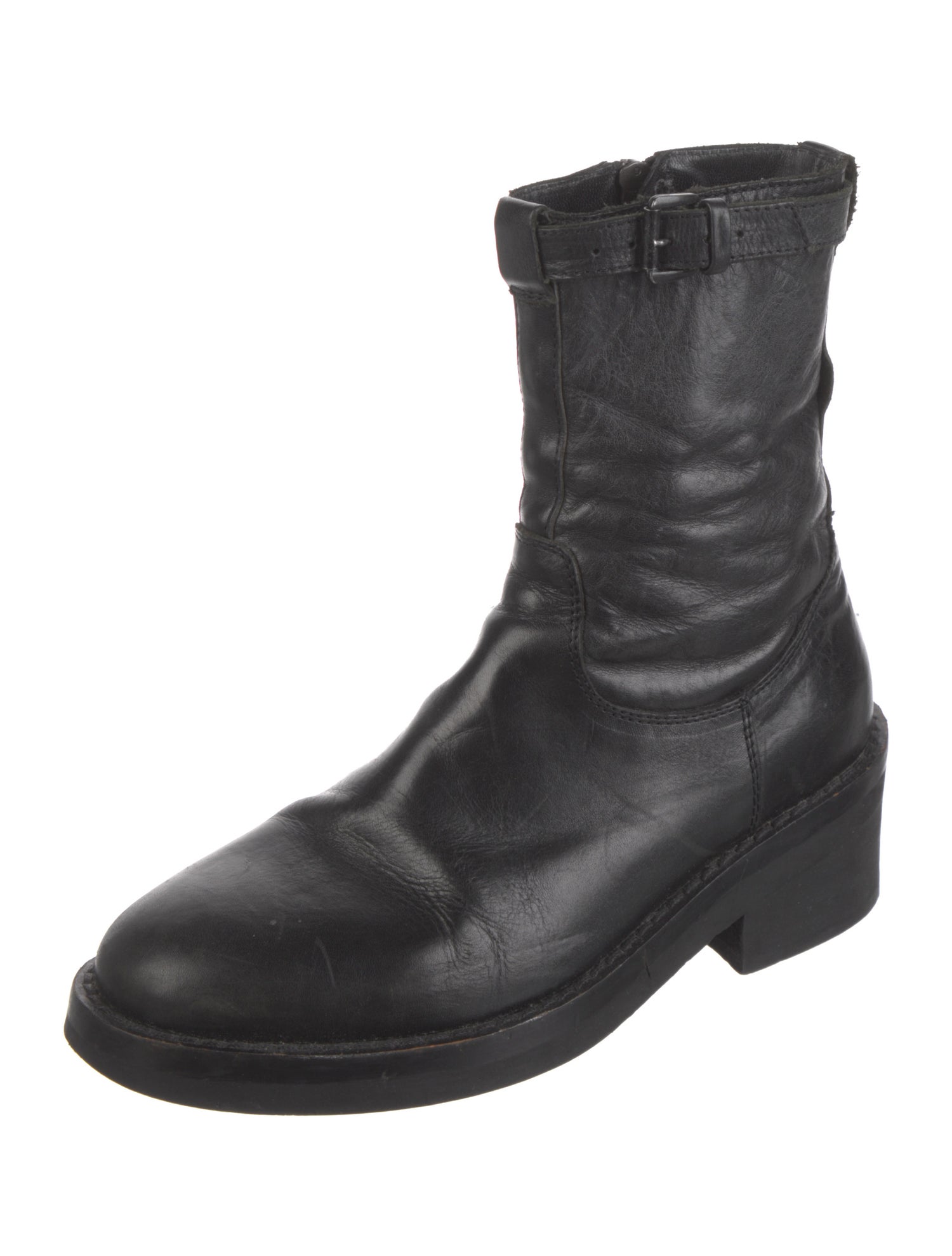 Ann Demeulemeester Leather Boots