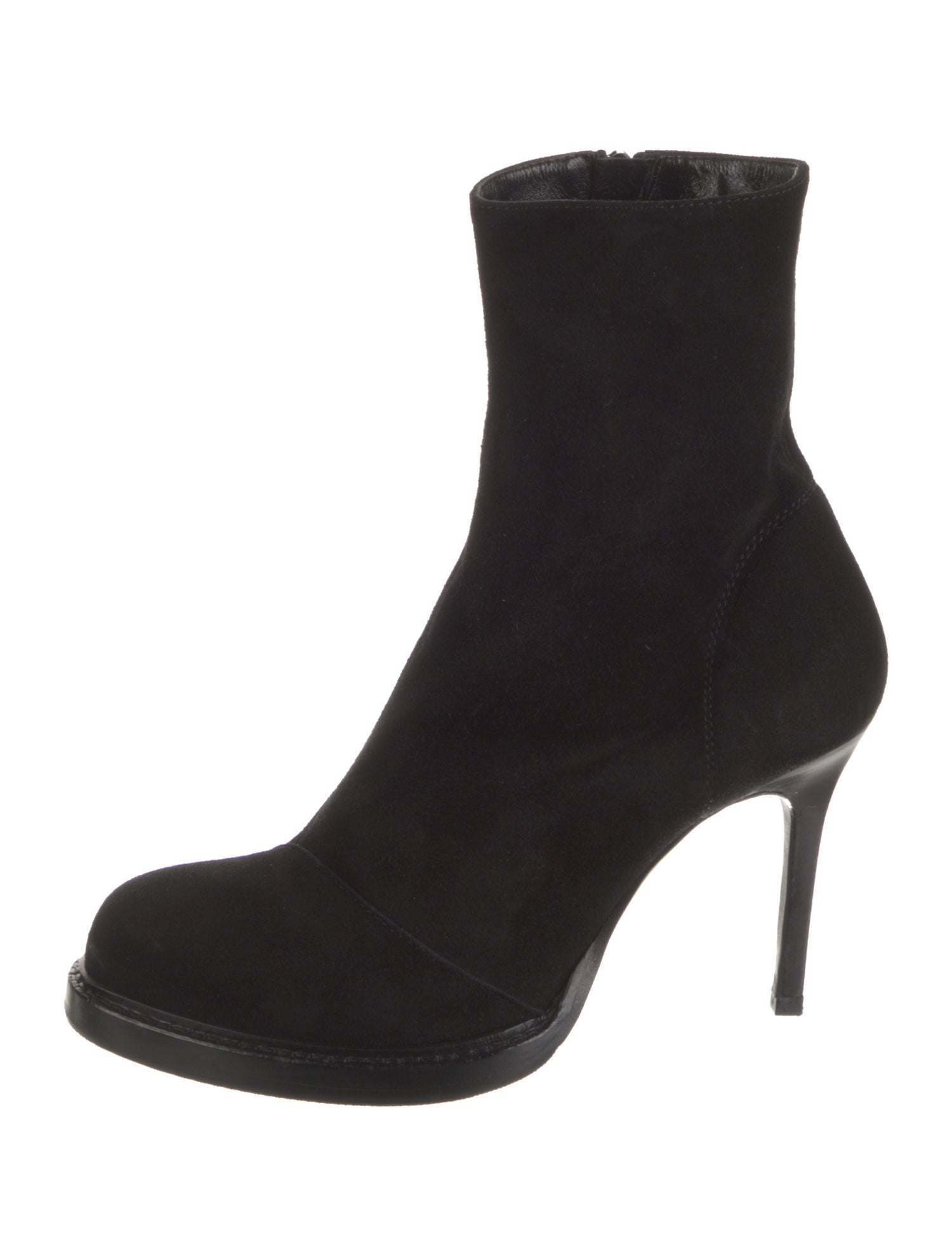 Ann Demeulemeester Suede Sock Boots
