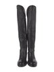 Ann Demeulemeester Leather Riding Boots