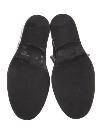 Ann Demeulemeester Leather Riding Boots