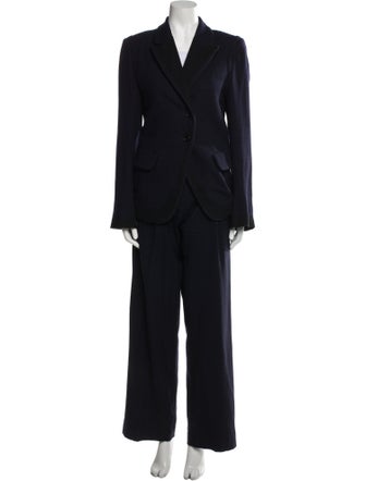 Ann Demeulemeester Virgin Wool Pant Set