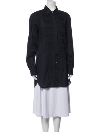 Ann Demeulemeester Long Sleeve Button-Up Top