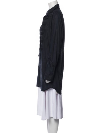 Ann Demeulemeester Long Sleeve Button-Up Top