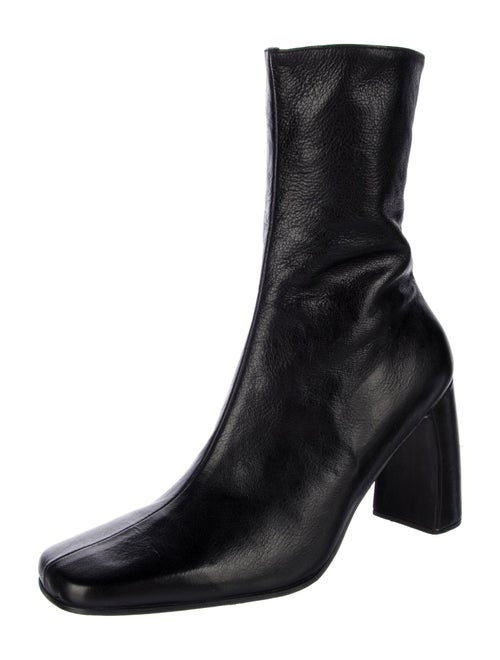 Ann Demeulemeester Leather Sock Boots