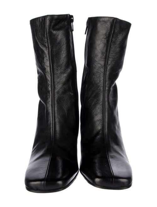 Ann Demeulemeester Leather Sock Boots