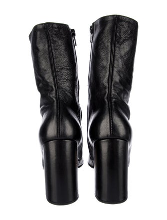 Ann Demeulemeester Leather Sock Boots