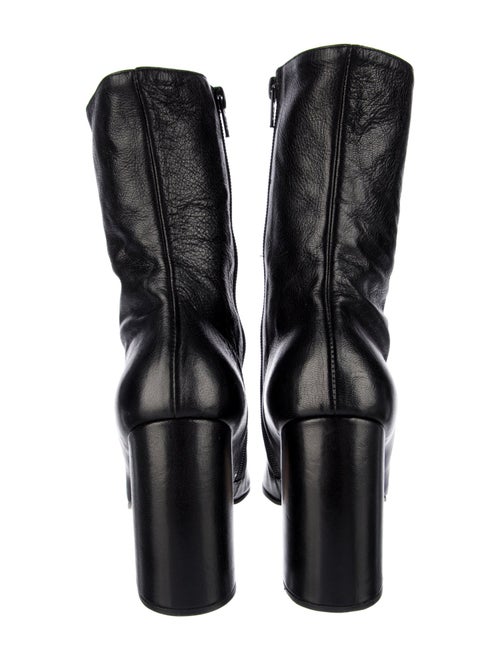 Ann Demeulemeester Leather Sock Boots