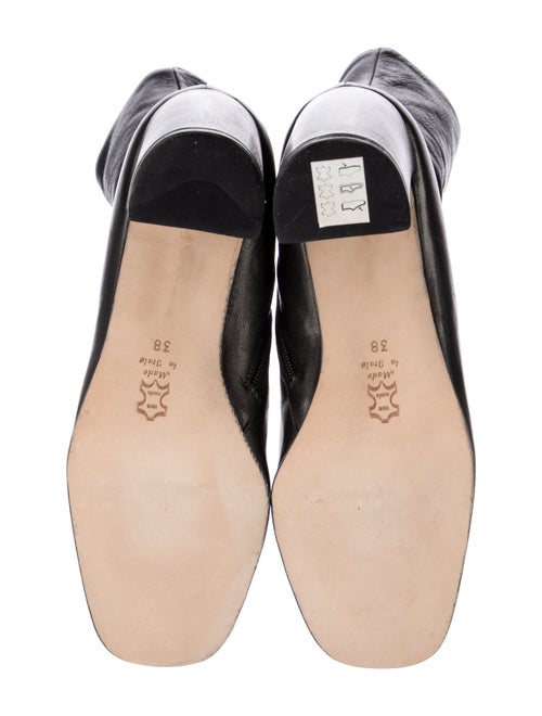 Ann Demeulemeester Leather Sock Boots