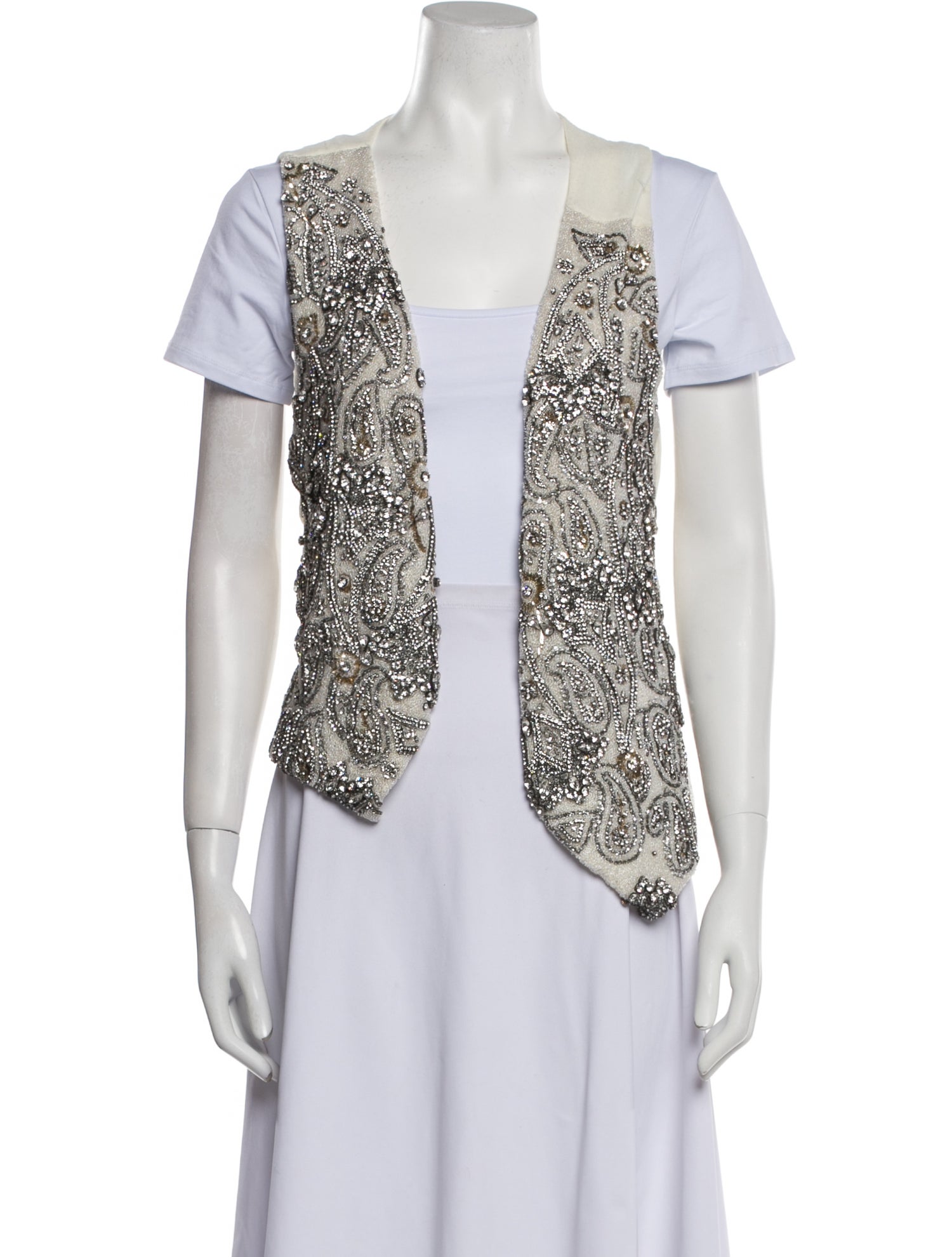 Ann Demeulemeester Vintage Patterned Vest