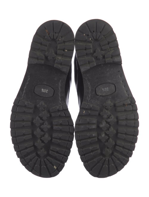 Ann Demeulemeester Leather Combat Boots