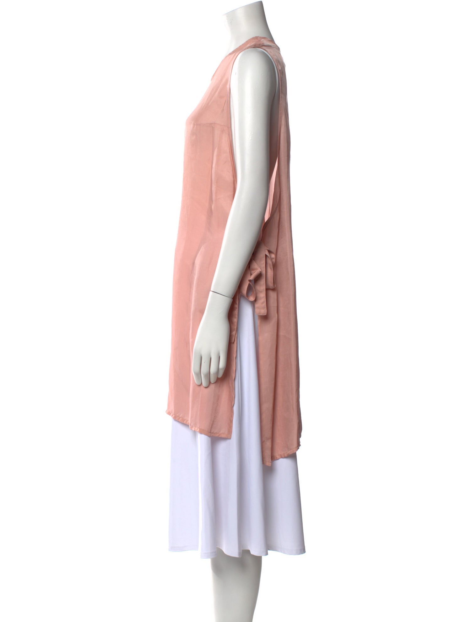 Ann Demeulemeester Crew Neck Sleeveless Tunic