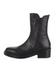 Ann Demeulemeester Leather Combat Boots