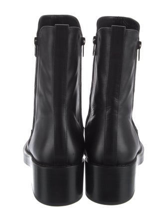 Ann Demeulemeester Leather Combat Boots