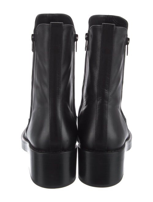 Ann Demeulemeester Leather Combat Boots