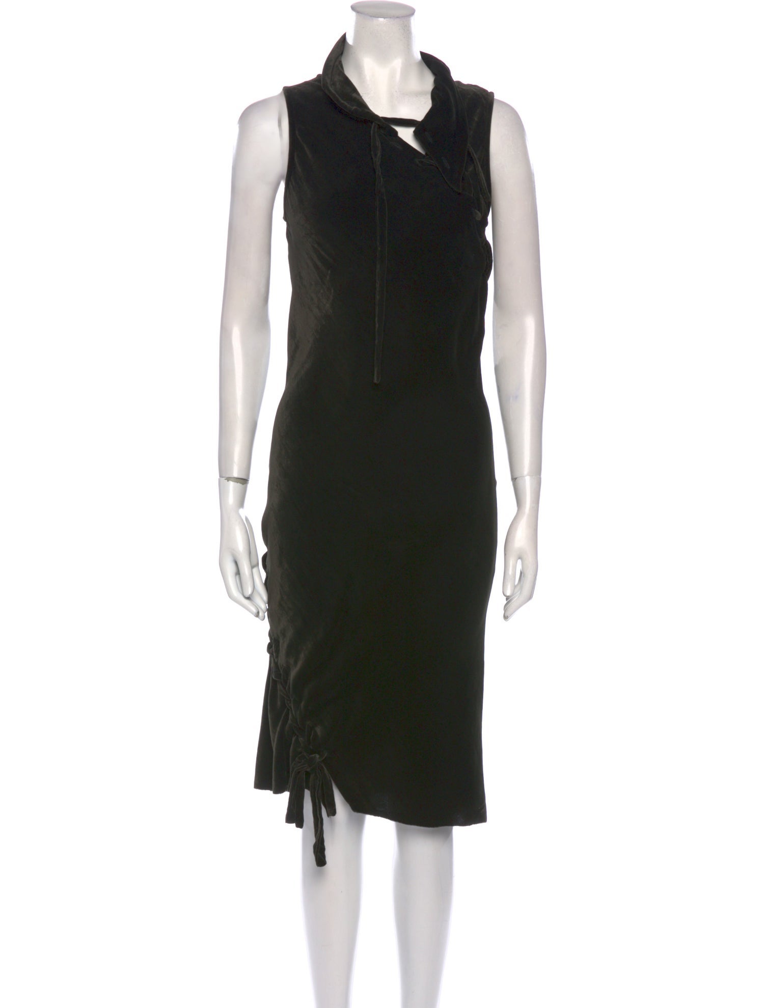 ワンピース Ann Demeulemeester Short Dress Seda Sleeveless ''Till the end'' Tulle Dress – Ann