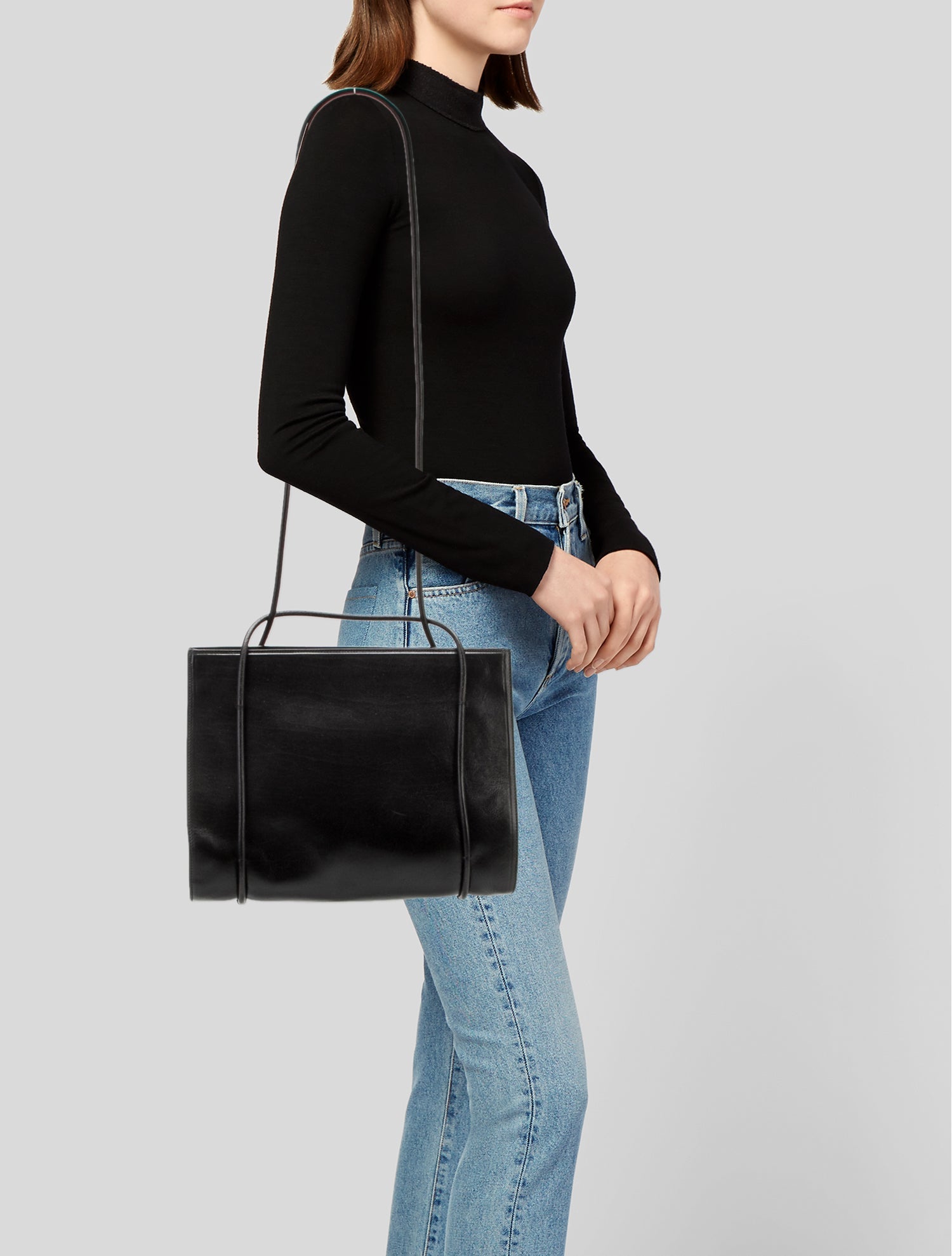 Ann Demeulemeester Leather Shoulder Bag